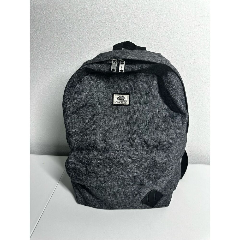 VANS Heather Suiting Old Skool II’ as Backpack Gray Black